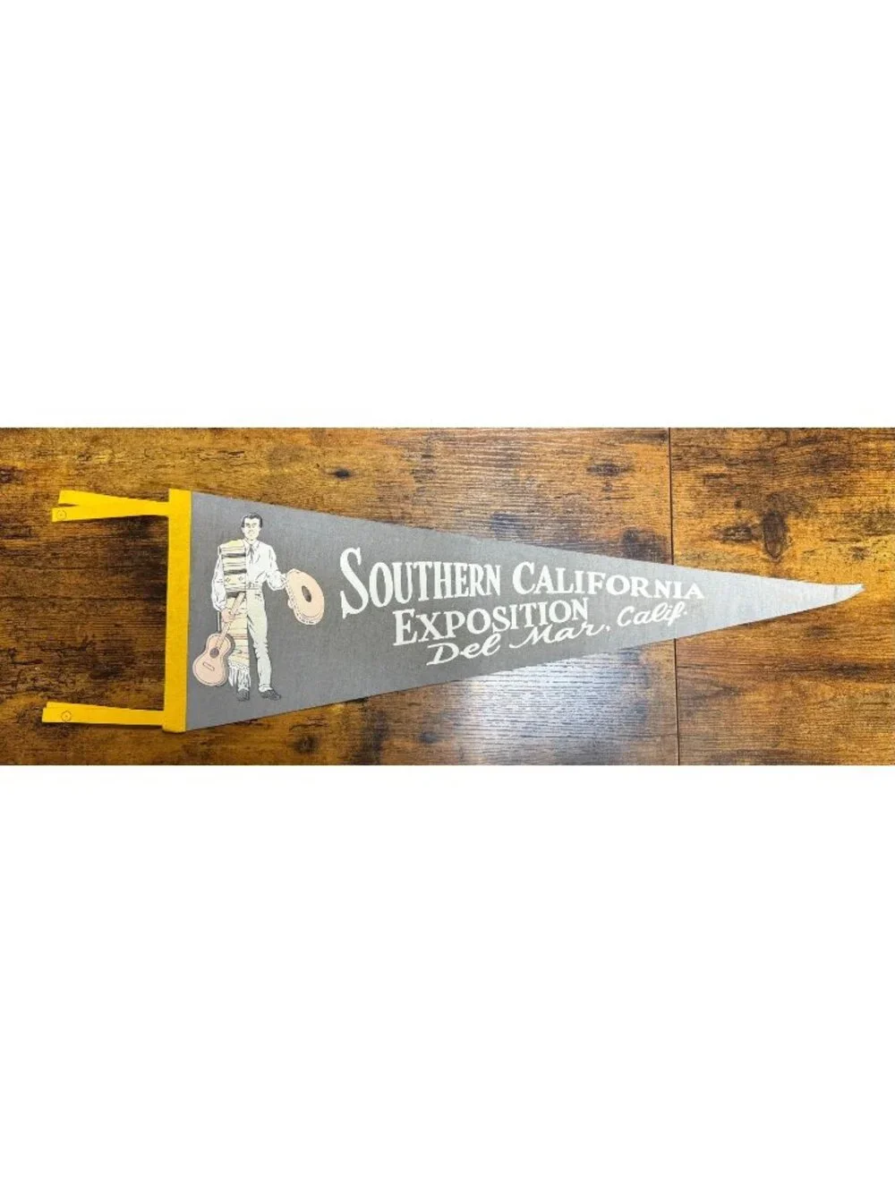 Vintage Southern California Exposition Del Mar, California pennant
